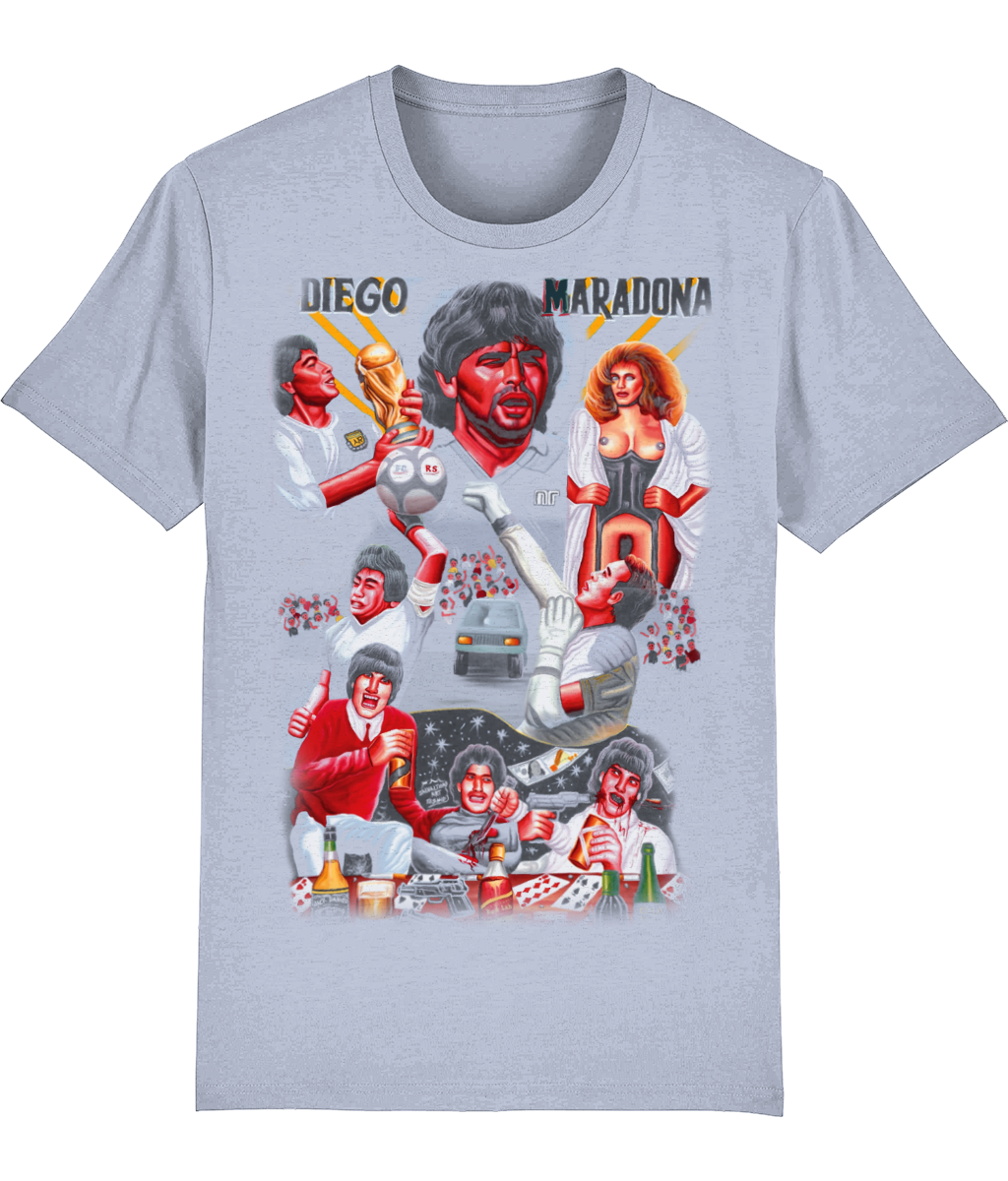 Diego maradona Organic premium soft feel T-shirt