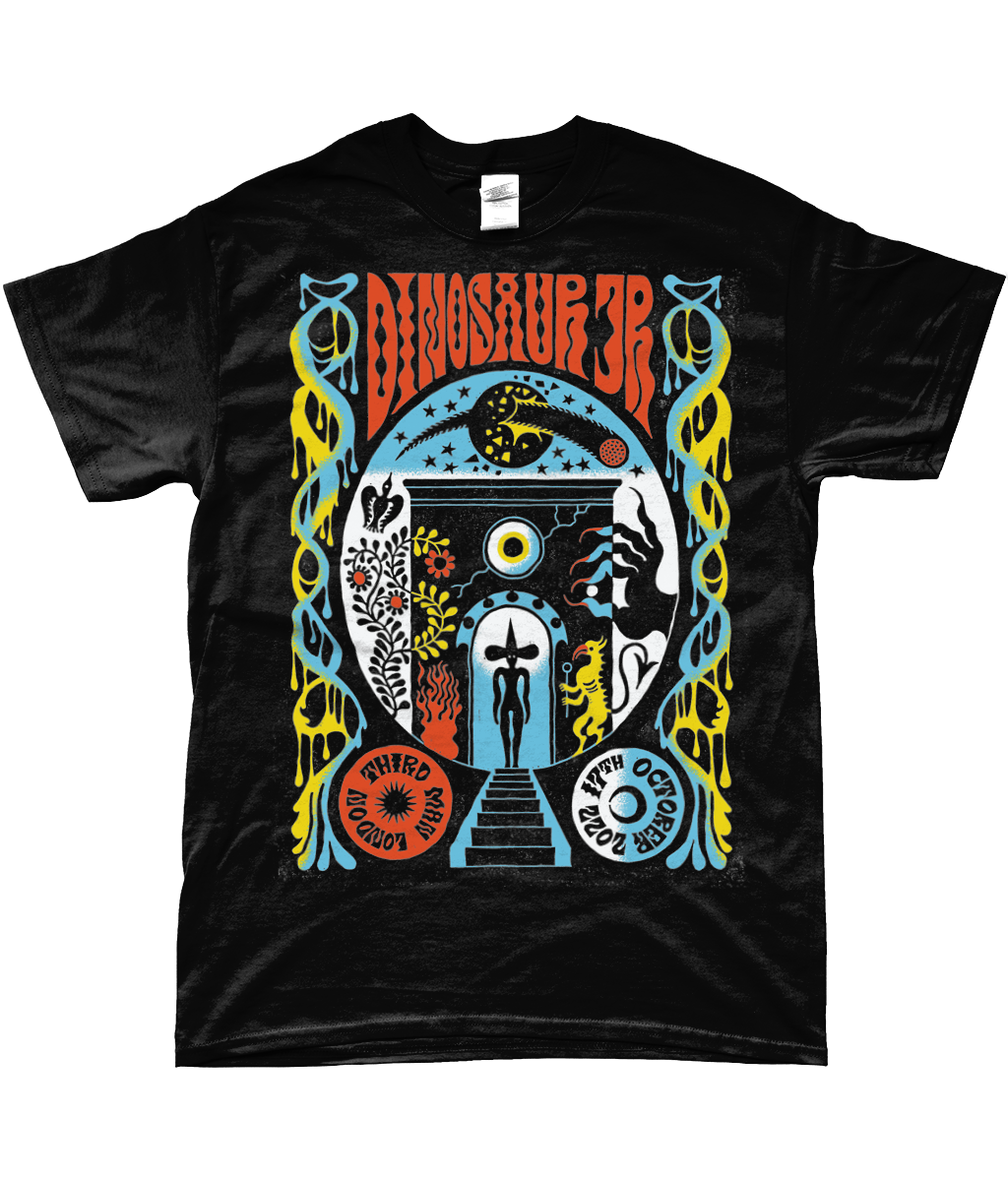dinosaur jr live 2022 t-shirt