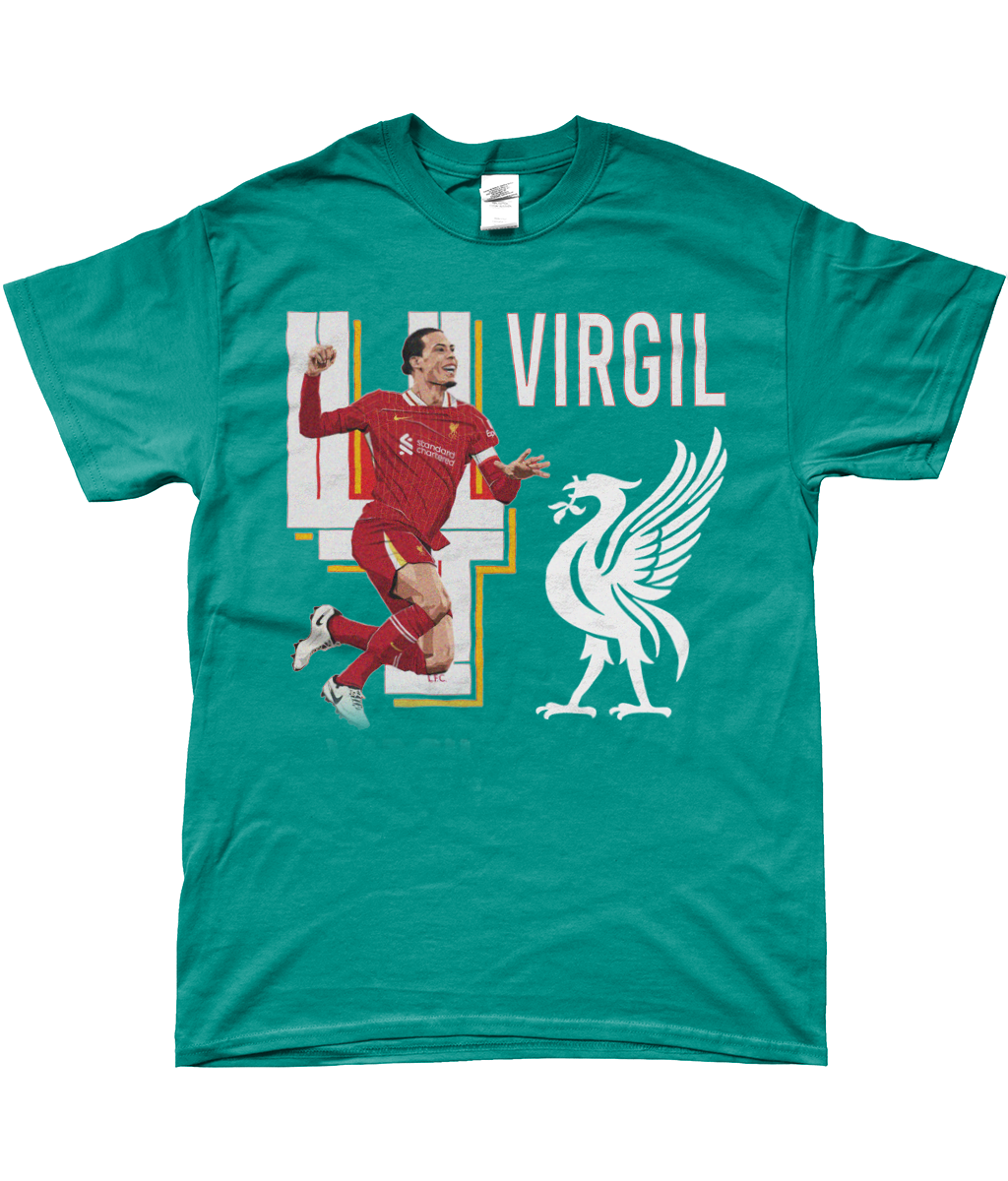 Virgil van Dijk T-shirt-Liverpool FC LFC
