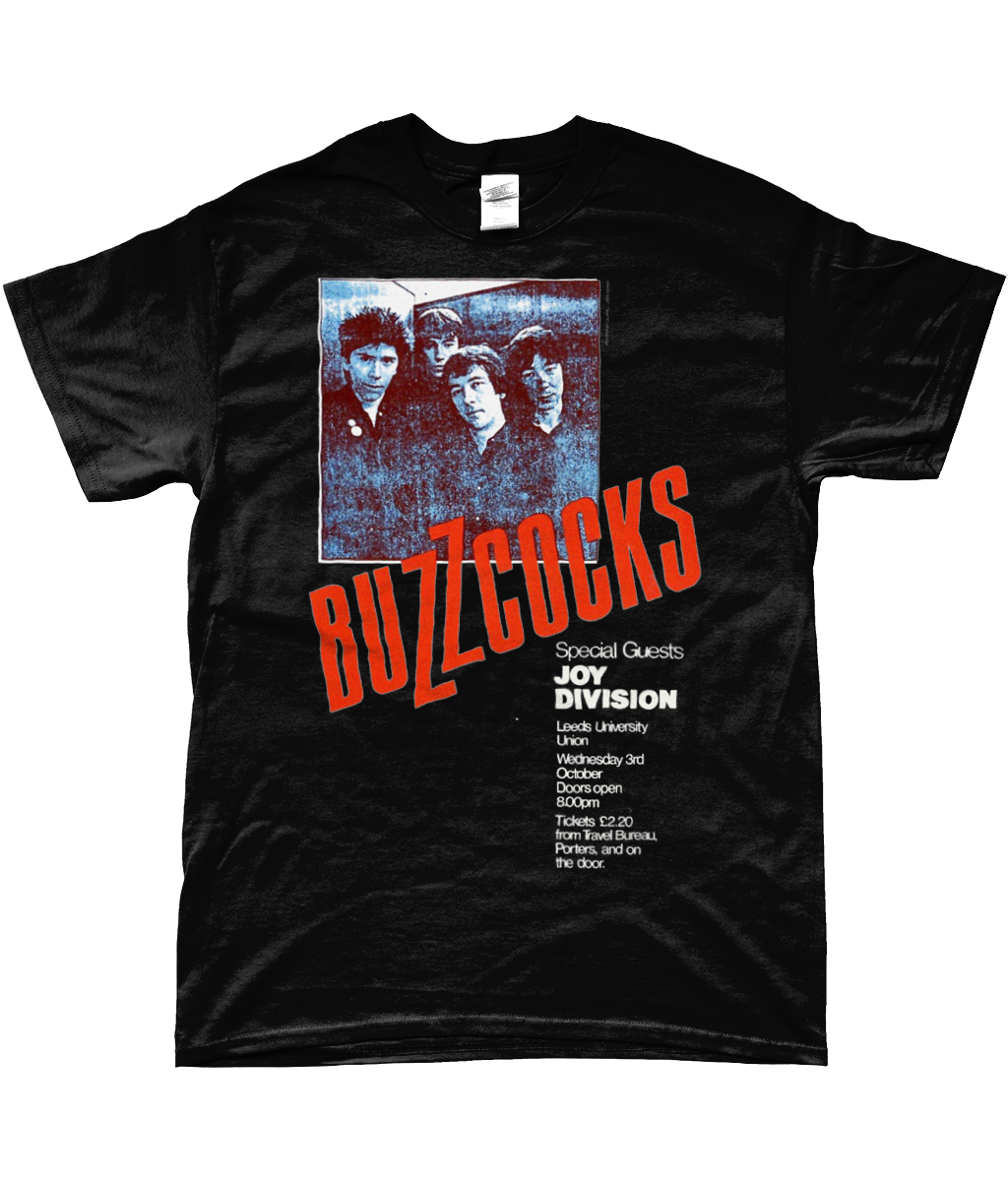 buzz and joy division tour t-shirt