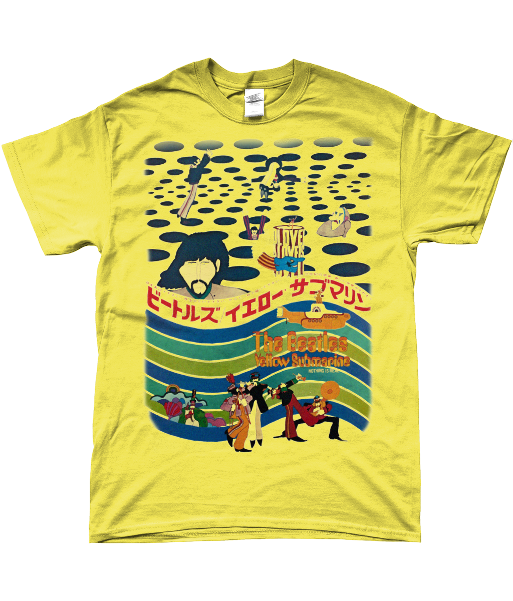 The beatles yellow submarine japanese film poster t-shirt – Lazer The beatles yellow submarine japanese film poster t-shirt – Lazer