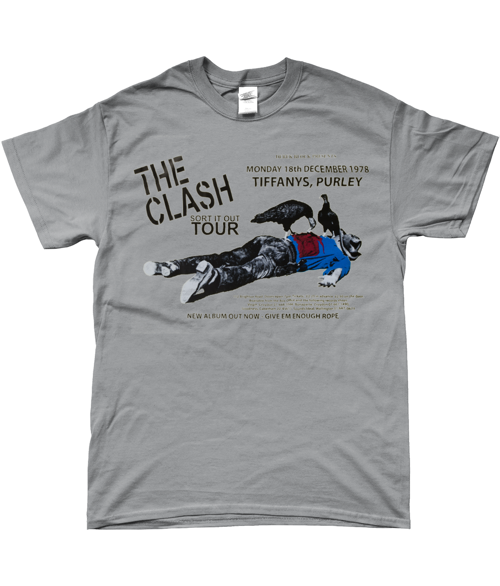 clash 1978 tour t-shirt