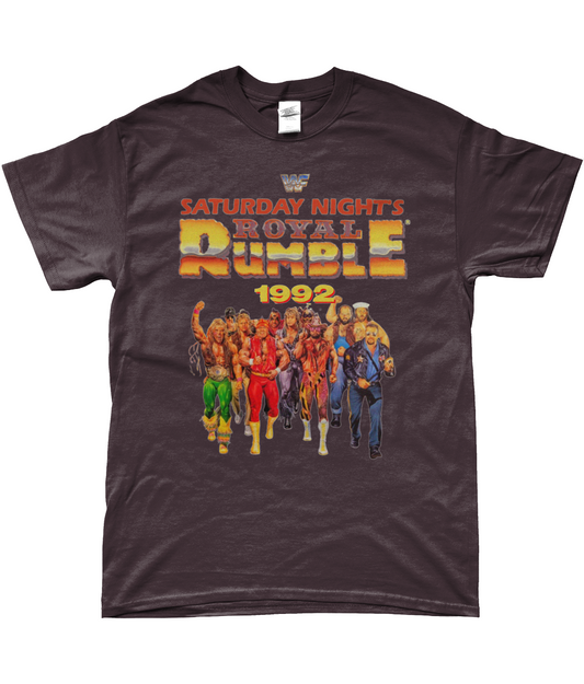 wwf royal rumble 1992 t-shirt