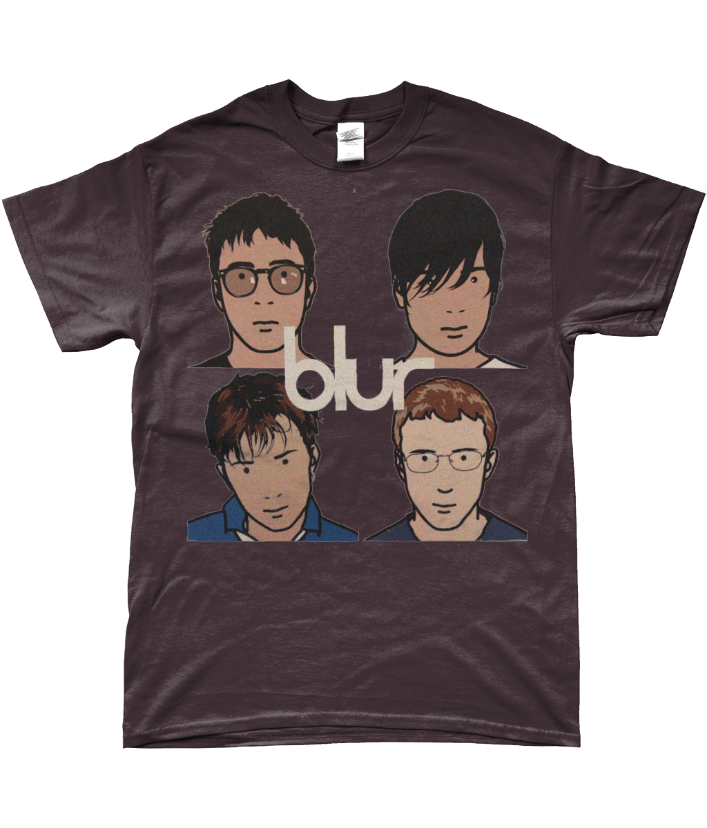 blur faces t-shirt