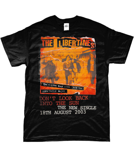 libsertines don't look back into the sun t-shirt