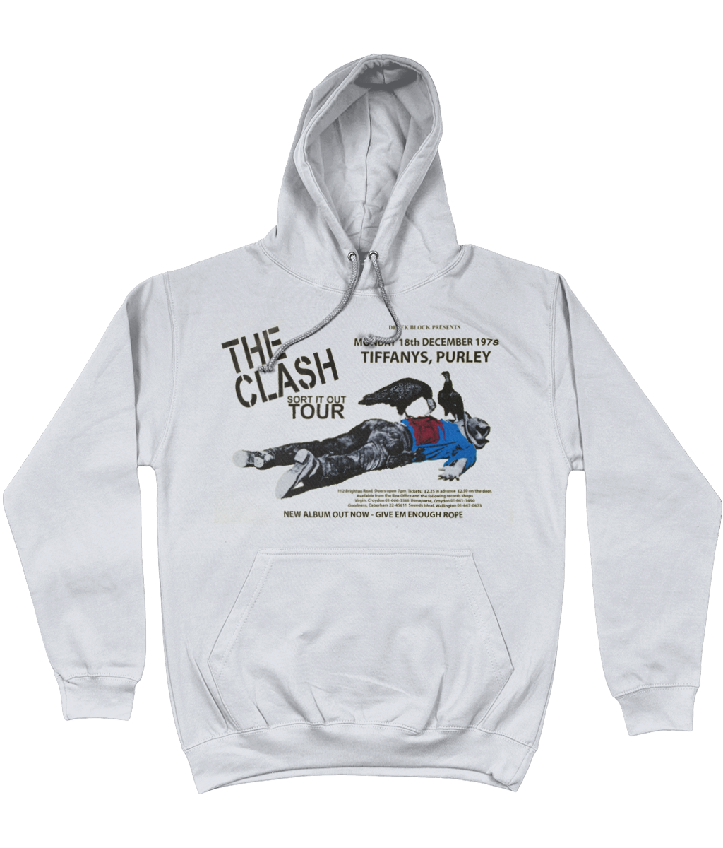 the clash 1978 tour hoodie