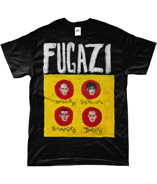 fugazi black t-shirt