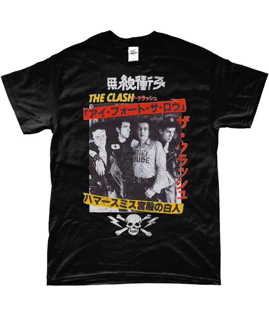 clash japanese tour tishirt