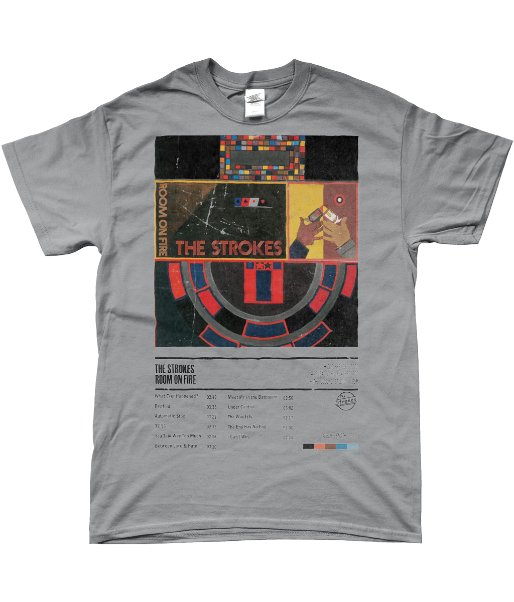 the strokes room on fire t-shirt