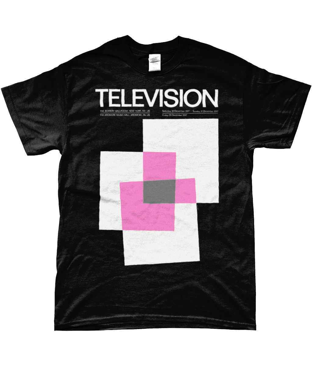 television black t-shirt