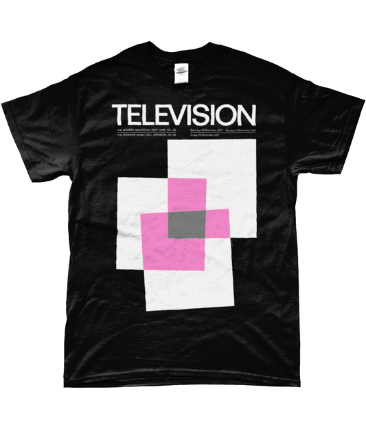 television black t-shirt