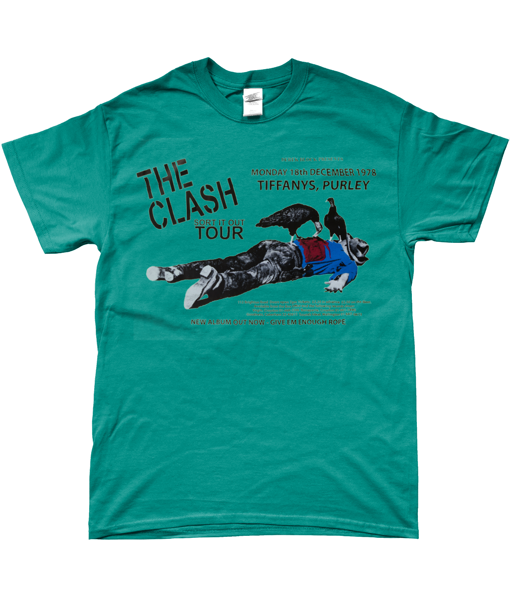 clash 1978 tour t-shirt