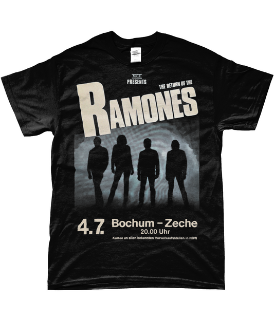 ramones live in Bochum germany t-shirt