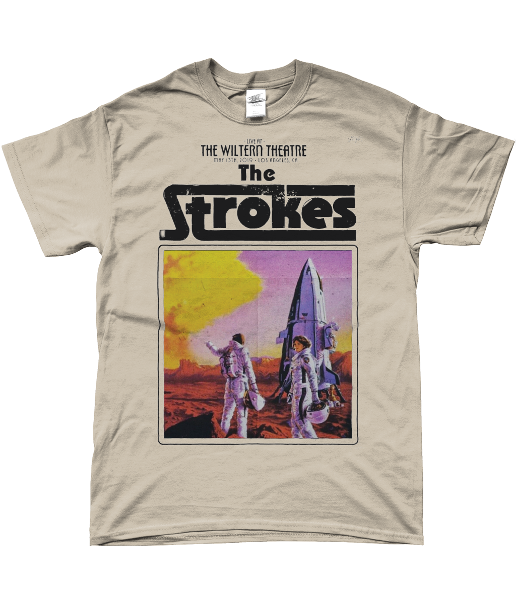 the strokes rocket t-shirt