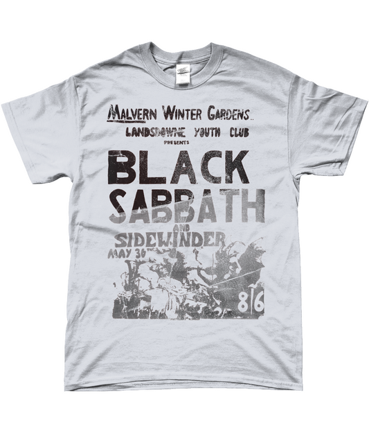 black sabbath landsdale youth club t-shirt