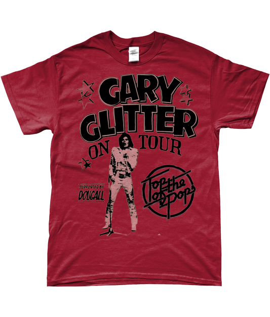 Gary Gllitter on tour t-shirt