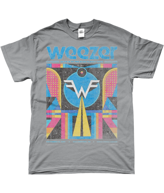 weezer blue planet tour t-shirt