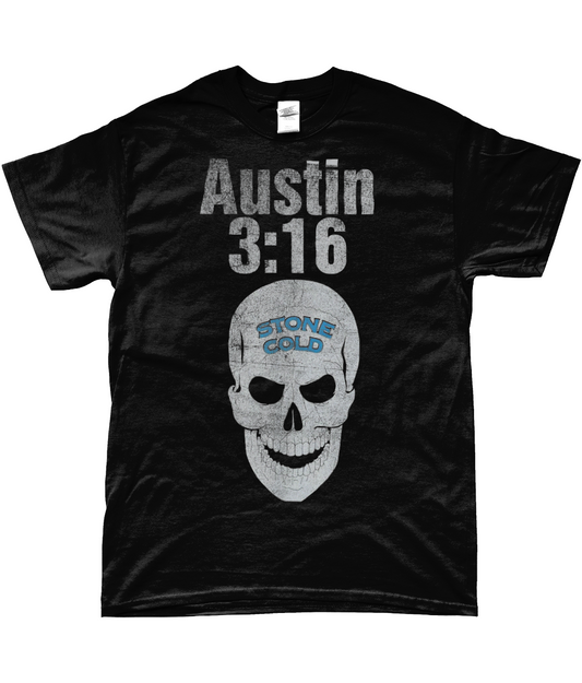 stone cold austin 3:16 t-shirt