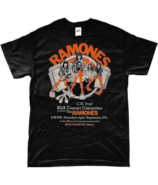 ramones live 1978 t-shirt