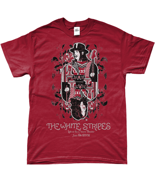 white stripes live at the moore theathre 2002 t-shirt