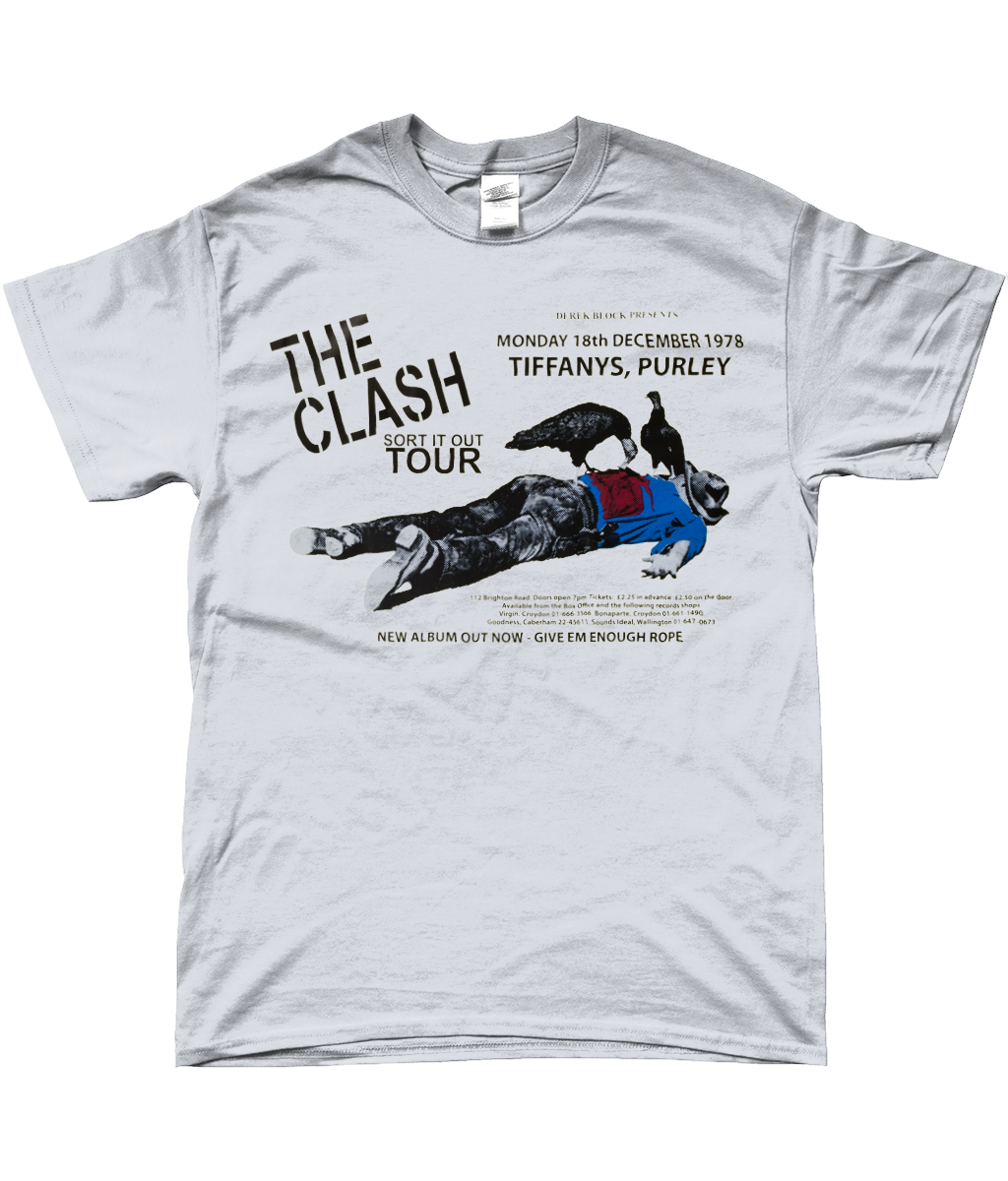 clash 1978 tour t-shirt