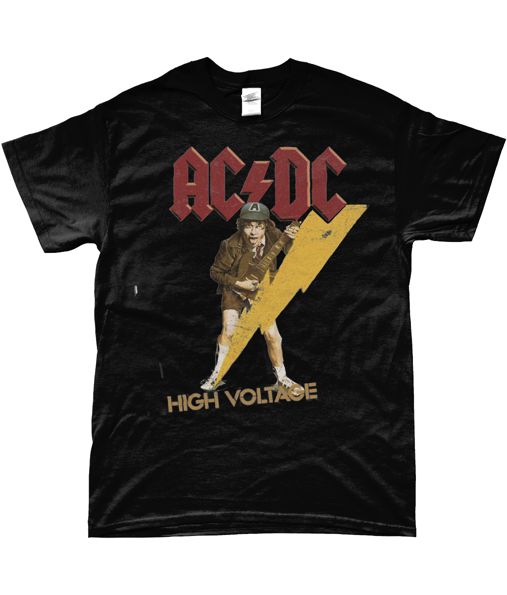 acdc hight voltage t-shirt