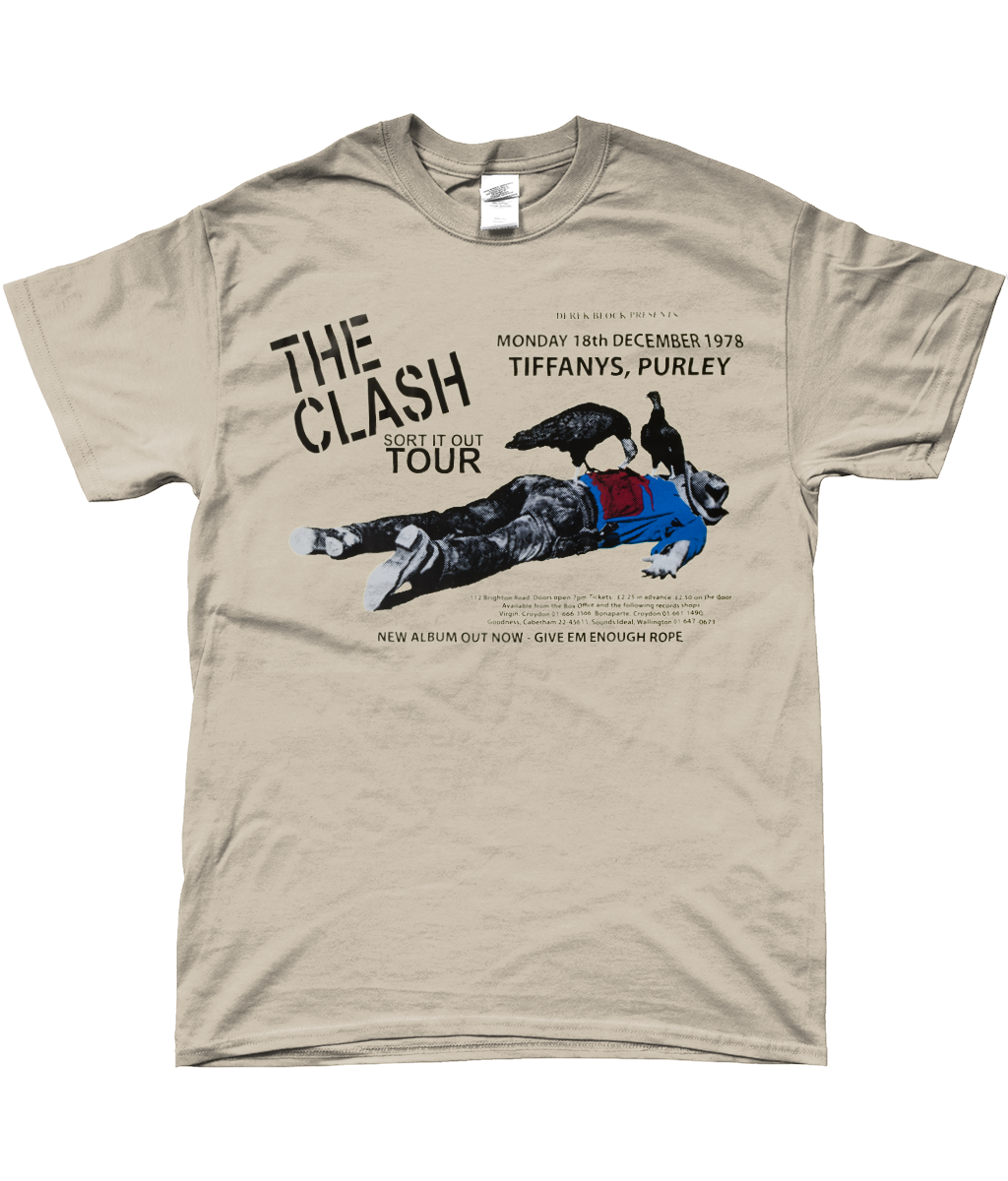 clash 1978 tour t-shirt