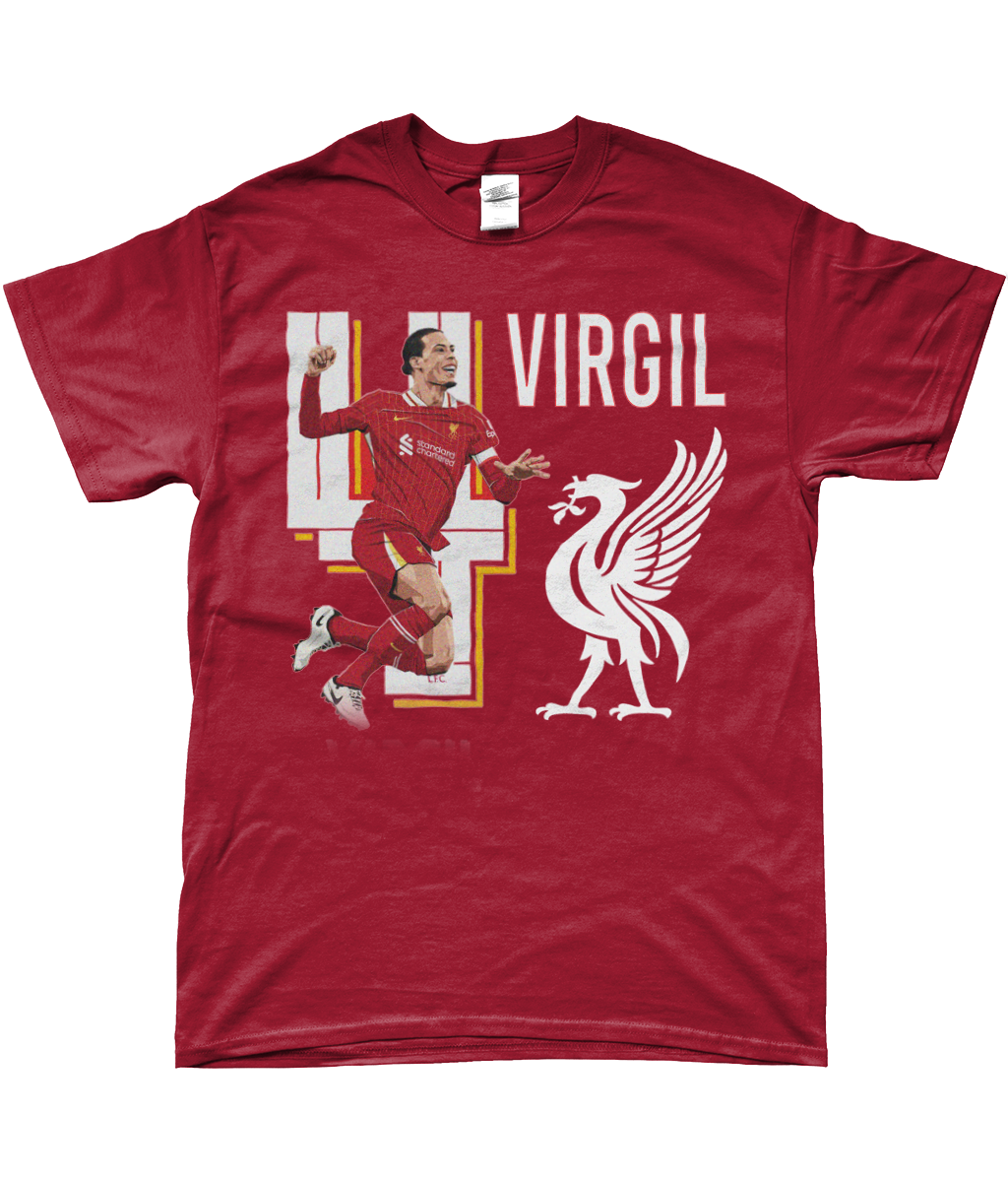 Virgil van Dijk T-shirt-Liverpool FC LFC