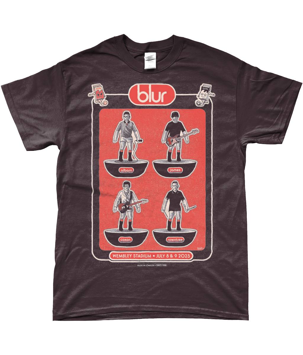 blur live t wembley stadium 2023 t-shirt