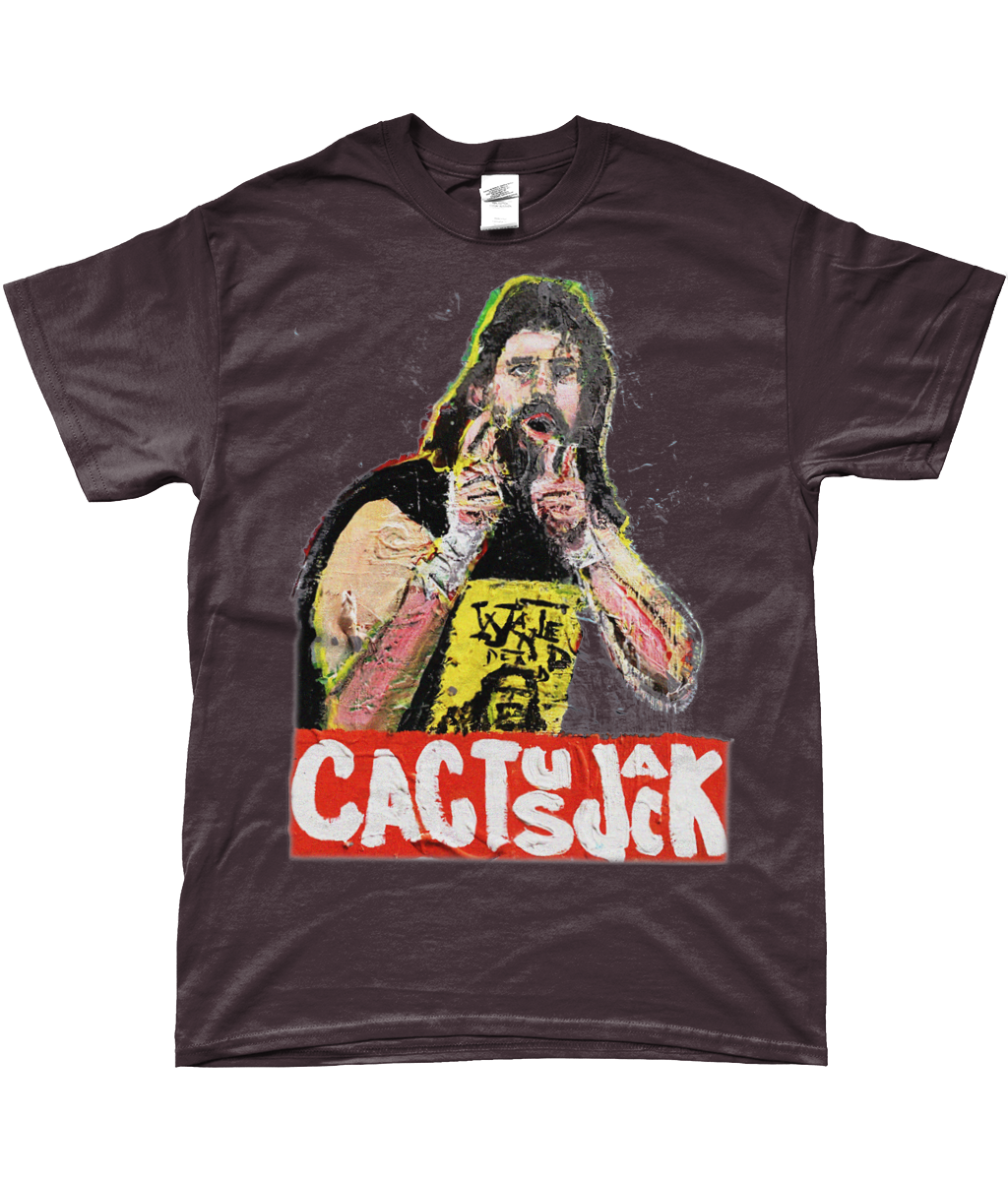 cactus jack t-shirt BANG BANG wwf wcw