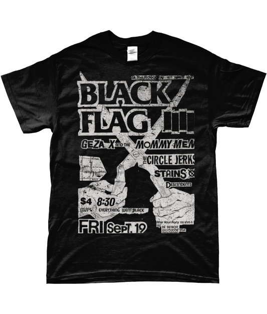 black flag t-shirt