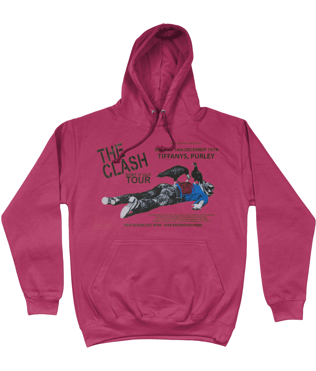 the clash 1978 tour hoodie