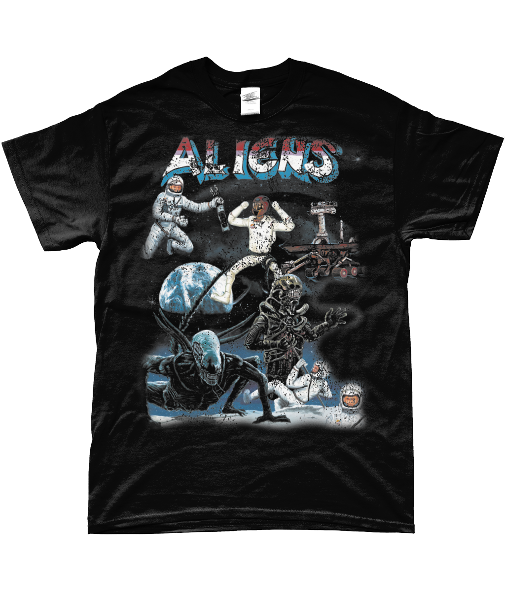 aliens the movie ghana film poster t-shirt