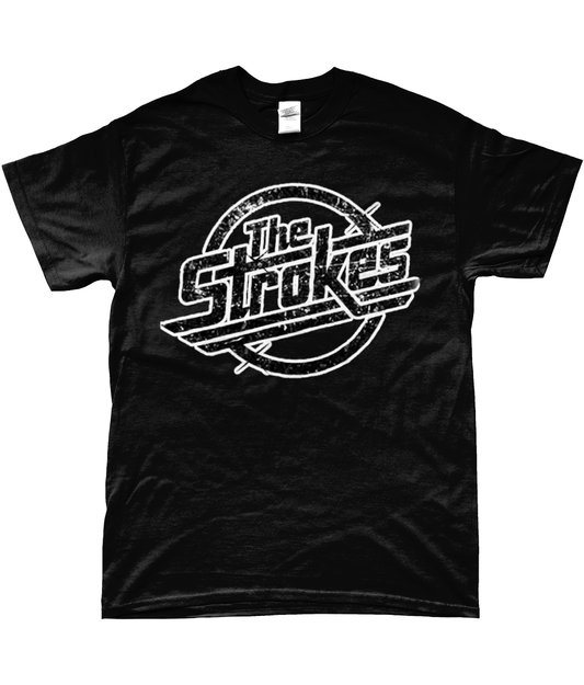 the strokes logo t-shirt