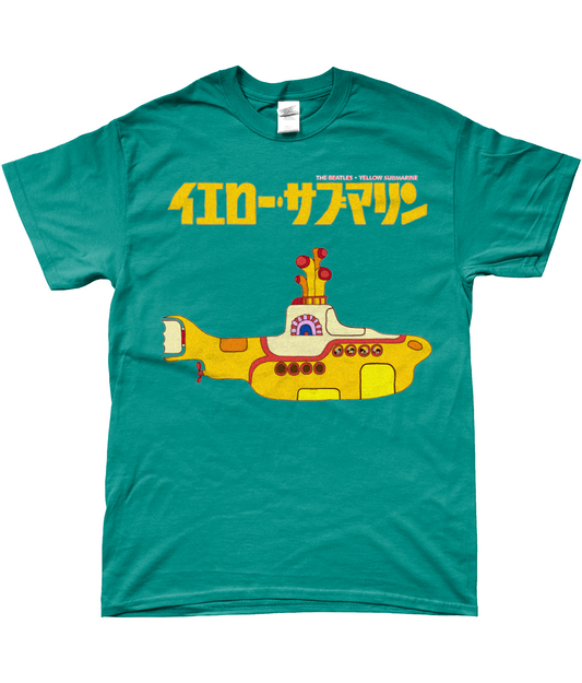 The Beatles Japanese yellow submarine t-shirt