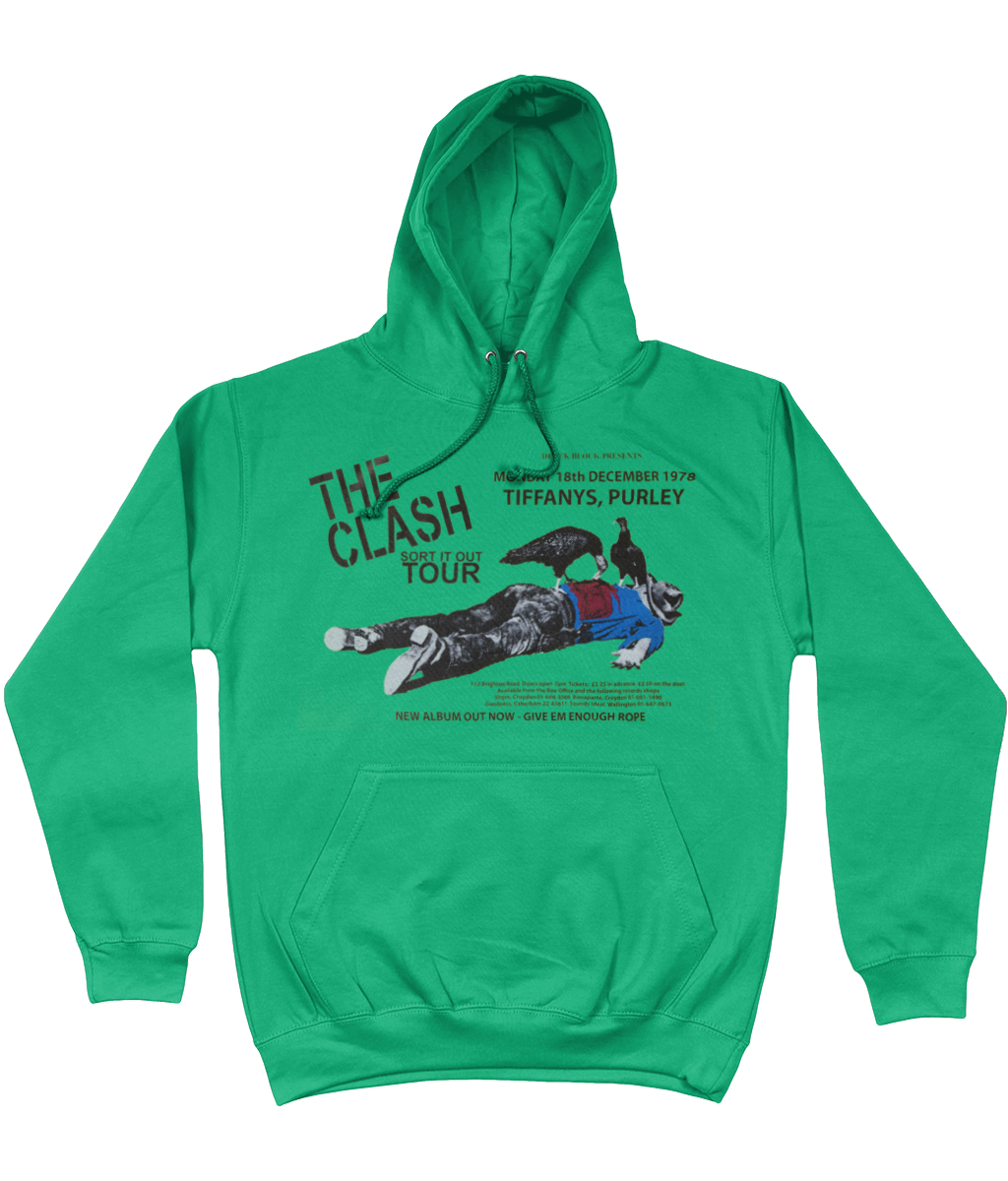 the clash 1978 tour hoodie