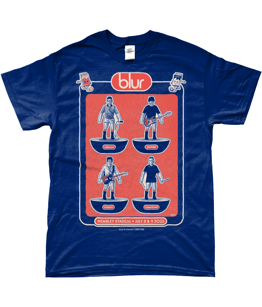 blur live t wembley stadium 2023 t-shirt