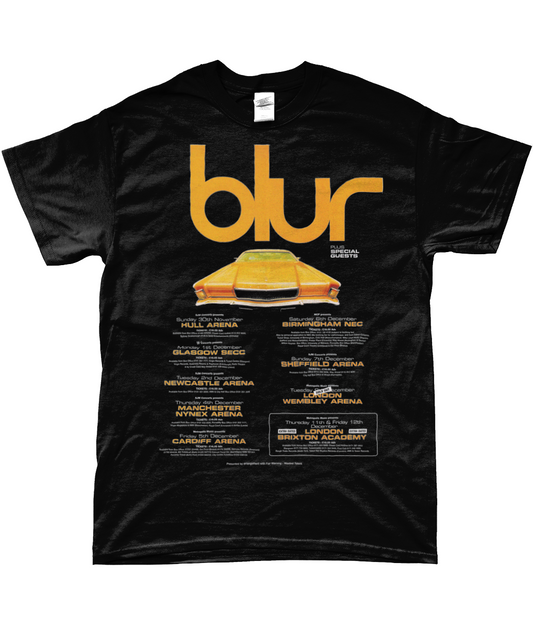 blur tour t-shirt