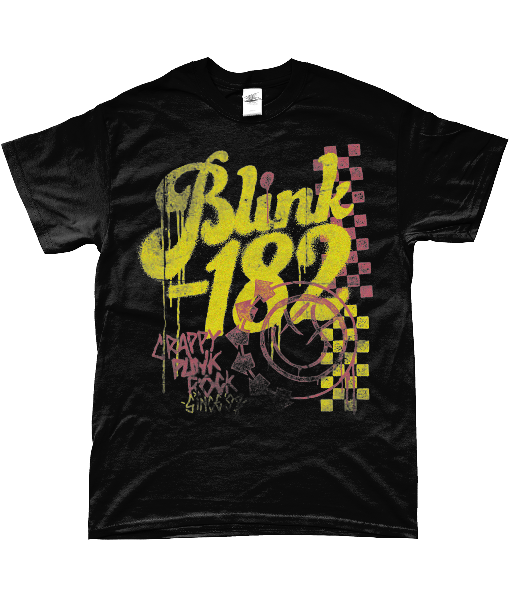 blink 182 black t-shirt