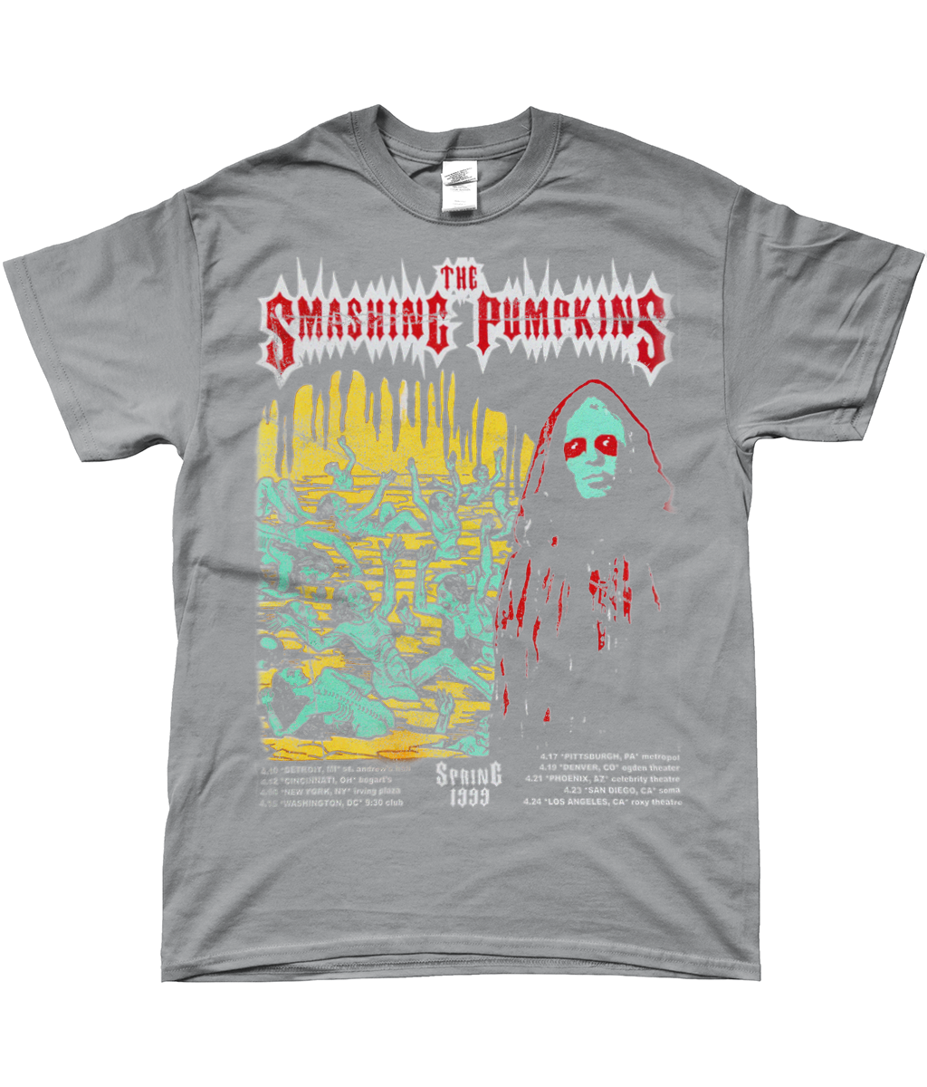 smashing pumpkins spring 1999 tour t-shirt