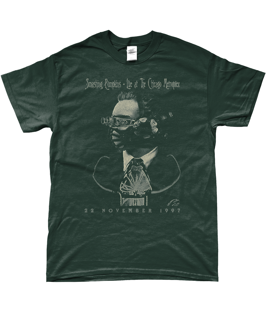 smashing pumpkins live at the Chicargo Metroplex t-shirt