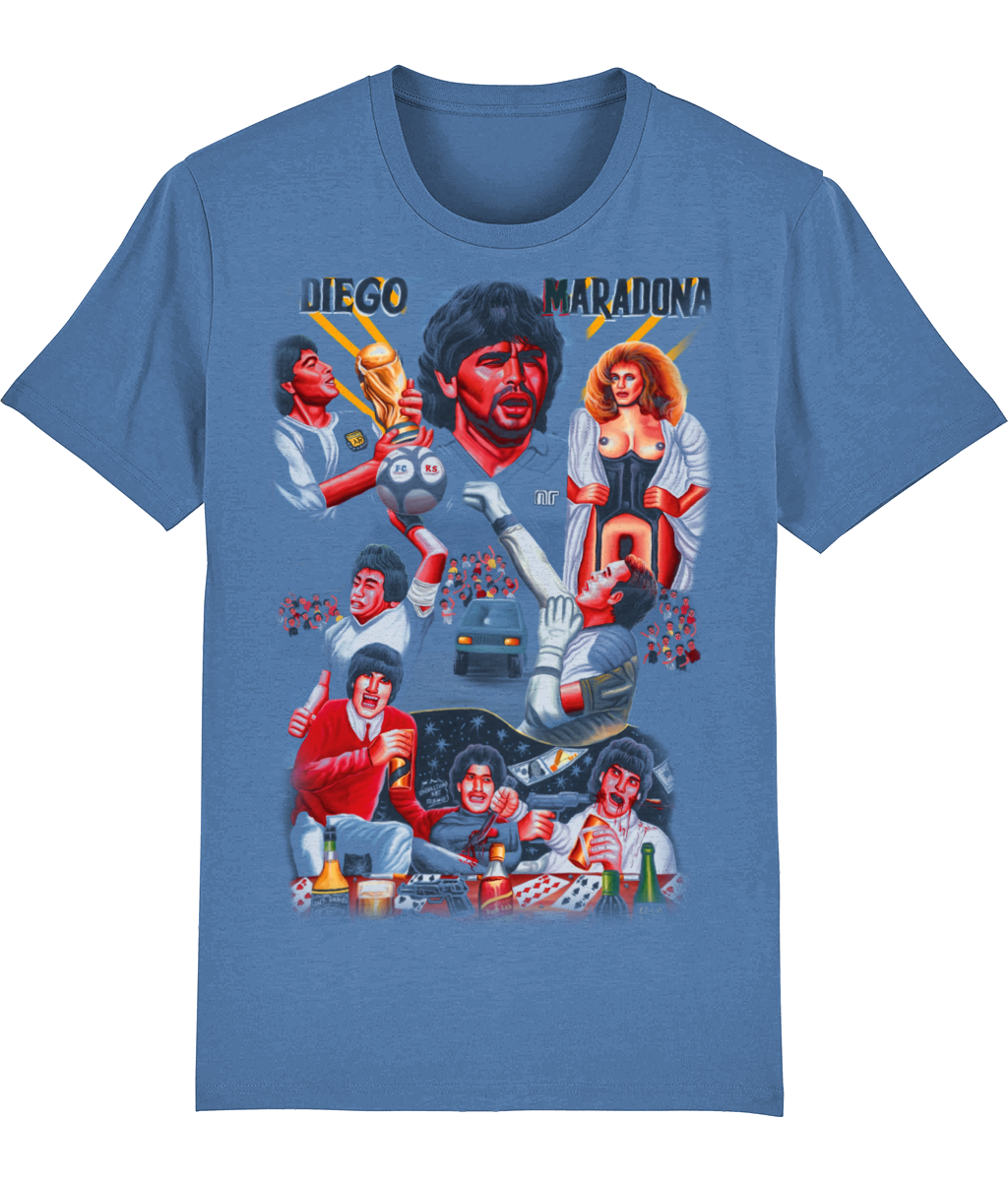 Diego maradona Organic premium soft feel T-shirt