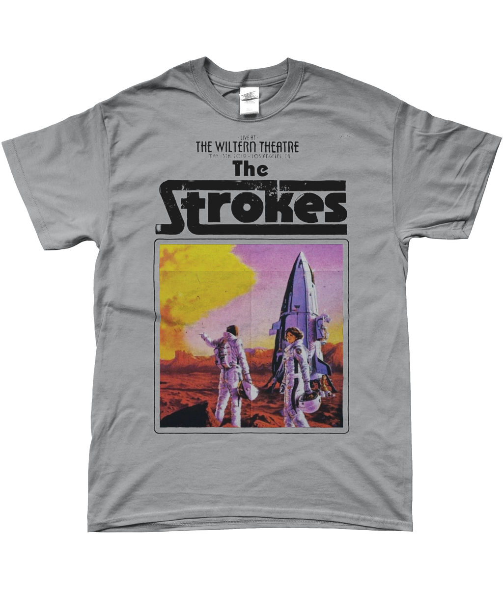 the strokes rocket t-shirt