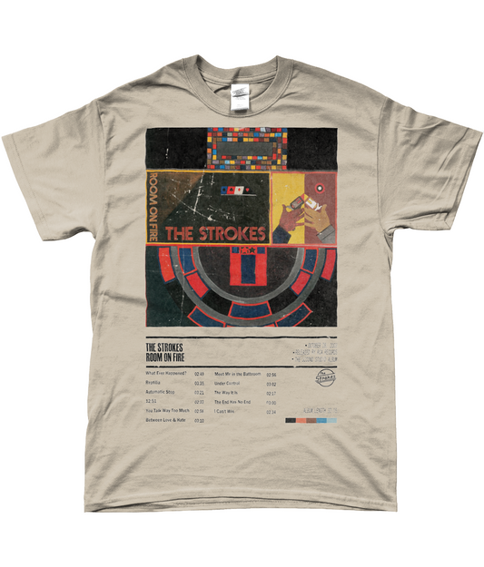 the strokes room on fire t-shirt