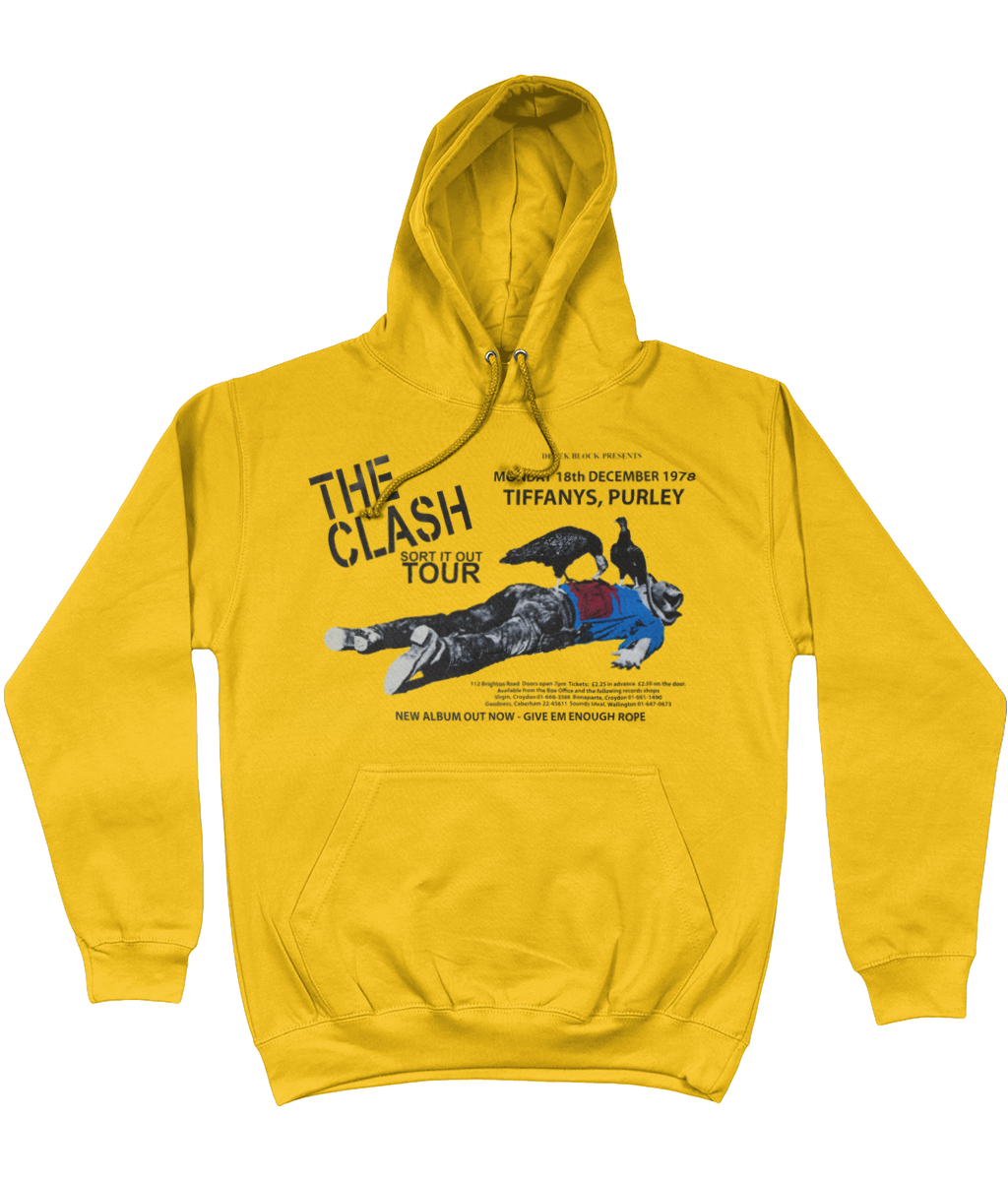 the clash 1978 tour hoodie