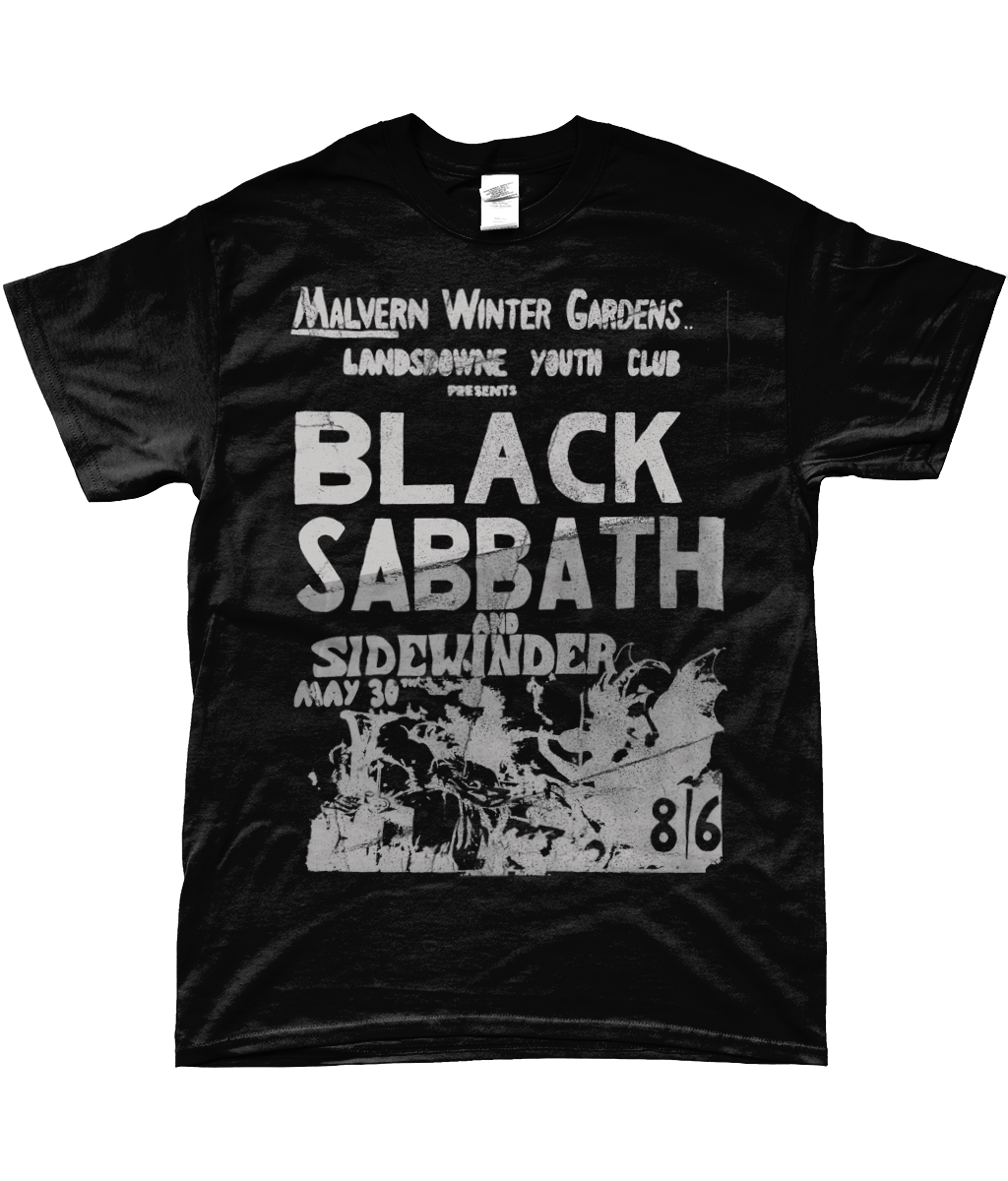 black sabbath black t-shirt