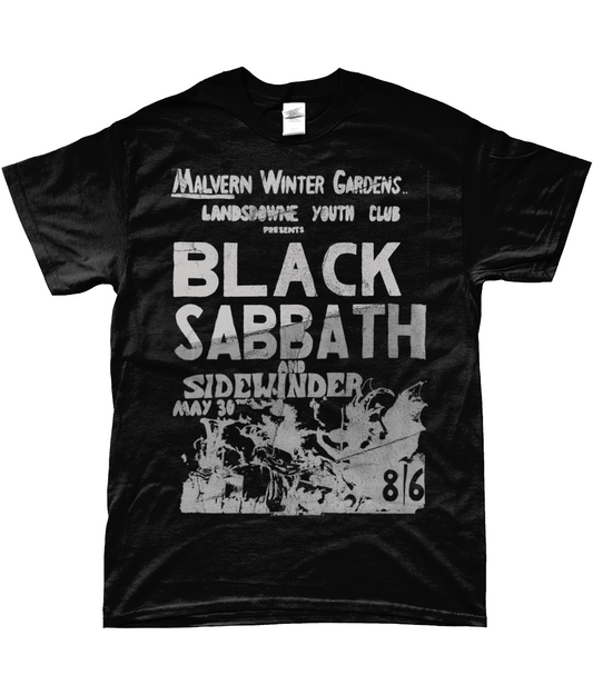 black sabbath black t-shirt