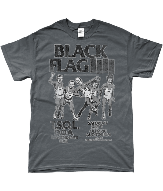 black flag olympic auditorium t-shirt