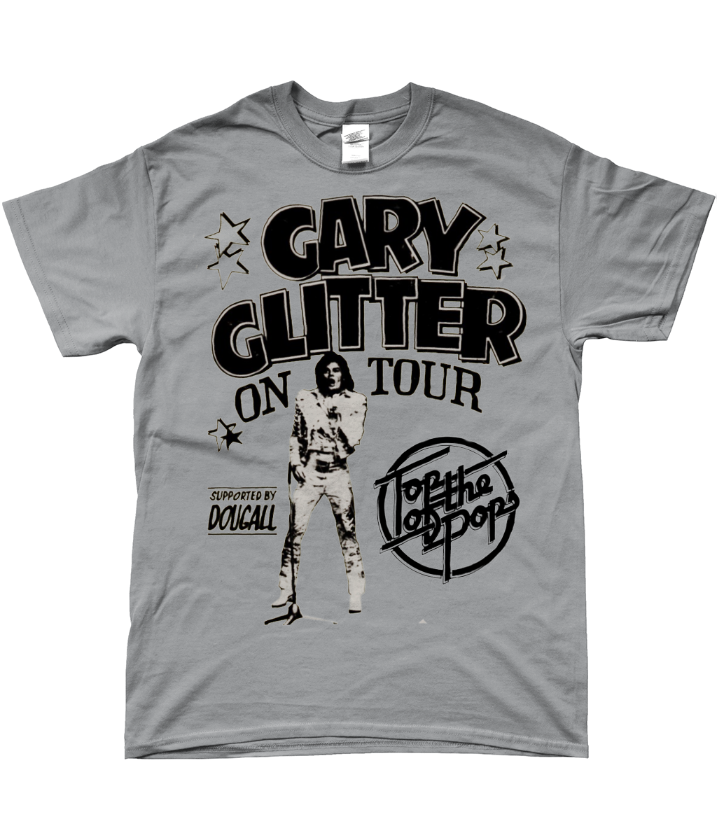Gary Gllitter on tour t-shirt