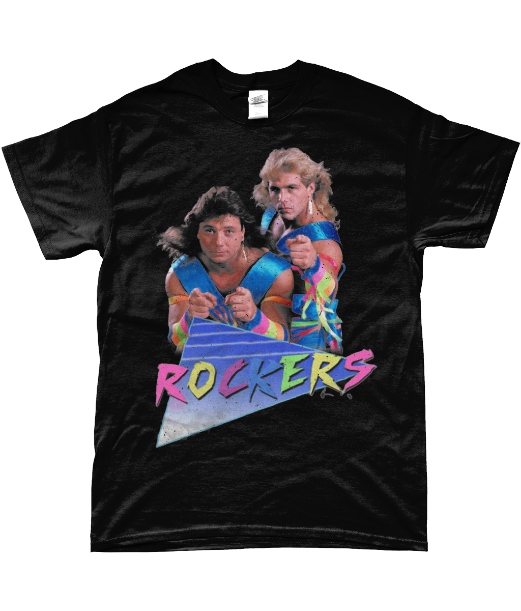 the rockers wwf t-shirt